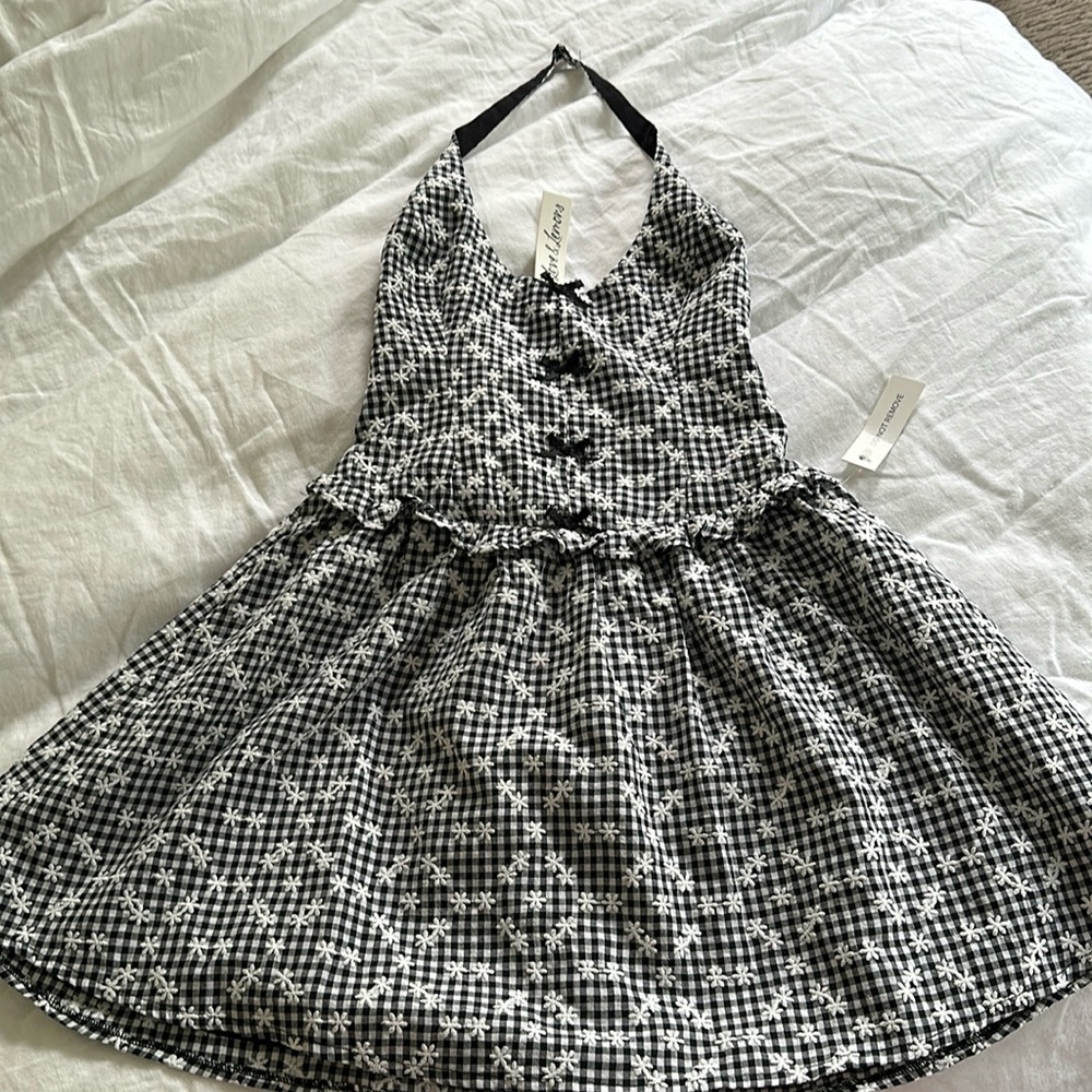 For Love and Lemons Janice mini dress size xs tags attached